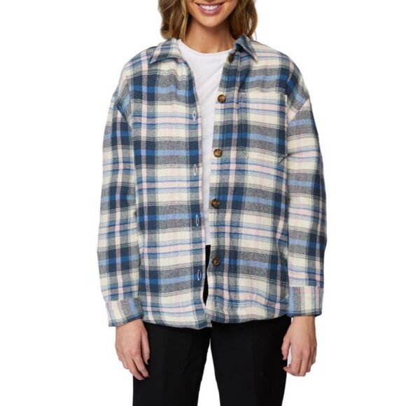O’Neill Sherpa Lined Flannel Shirt Jacket Size S - Picture 3 of 10